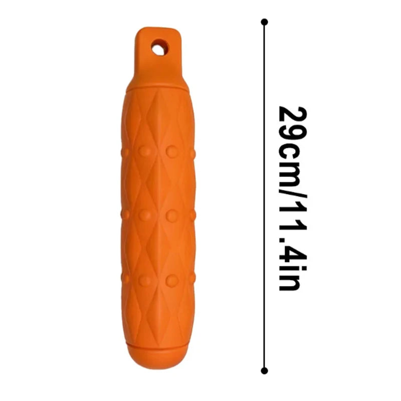 Ultra Strapazierfähiges EVA Hundespielzeug – Mehrfarbiger Unzerstörbarer Kau-Stock für Große Hunderassen