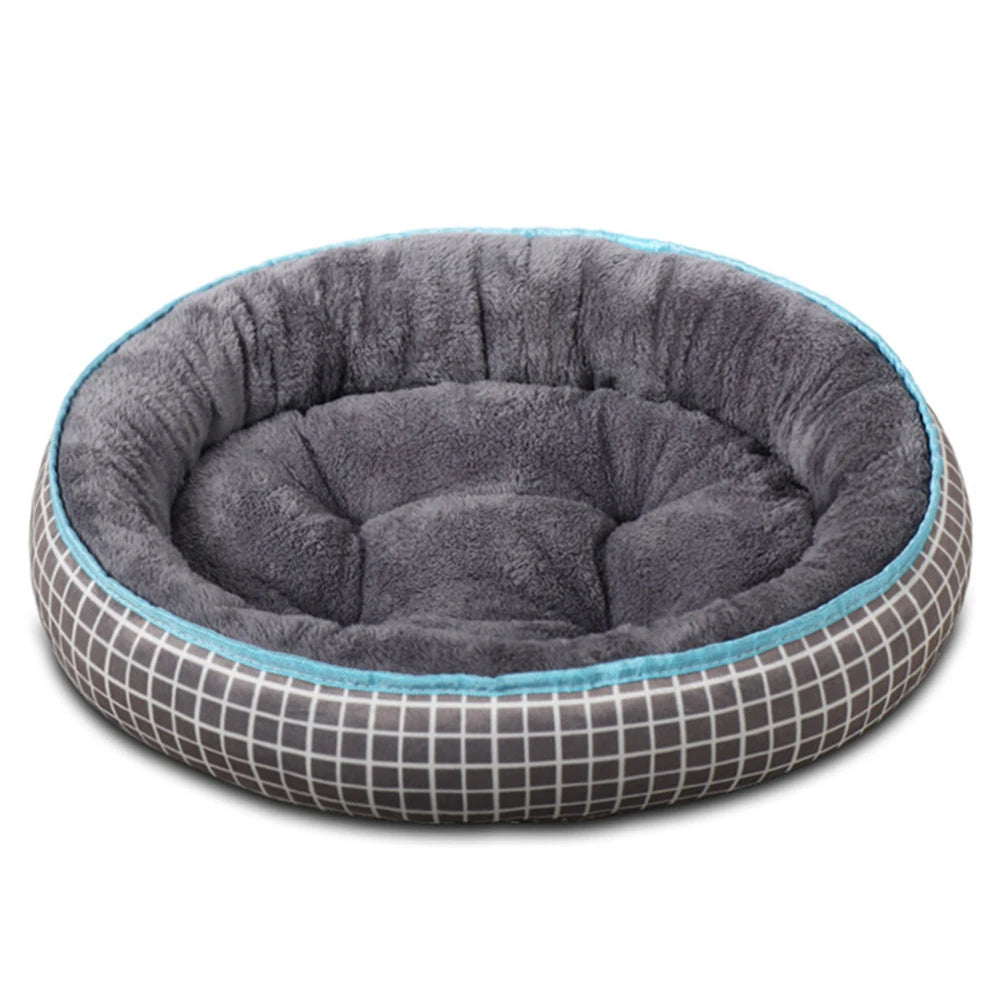 70cm Weiches Baumwolle Hundebett – Warmes Waschbares Sofa Haus für Kleine & Mittelgroße Hunde | Bequemer Winterkorb | Haustierbedarf