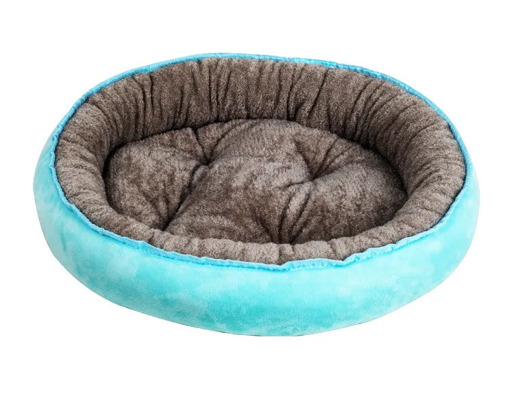 70cm Weiches Baumwolle Hundebett – Warmes Waschbares Sofa Haus für Kleine & Mittelgroße Hunde | Bequemer Winterkorb | Haustierbedarf