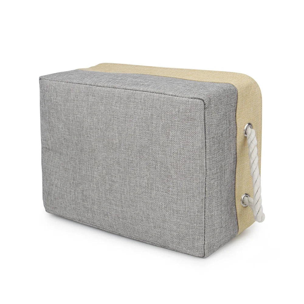 Haustier Aufbewahrungskorb – Spielzeug Organizer für Hunde und Katzen | Box für Leinen, Halsbänder, Kleidung und Zubehör