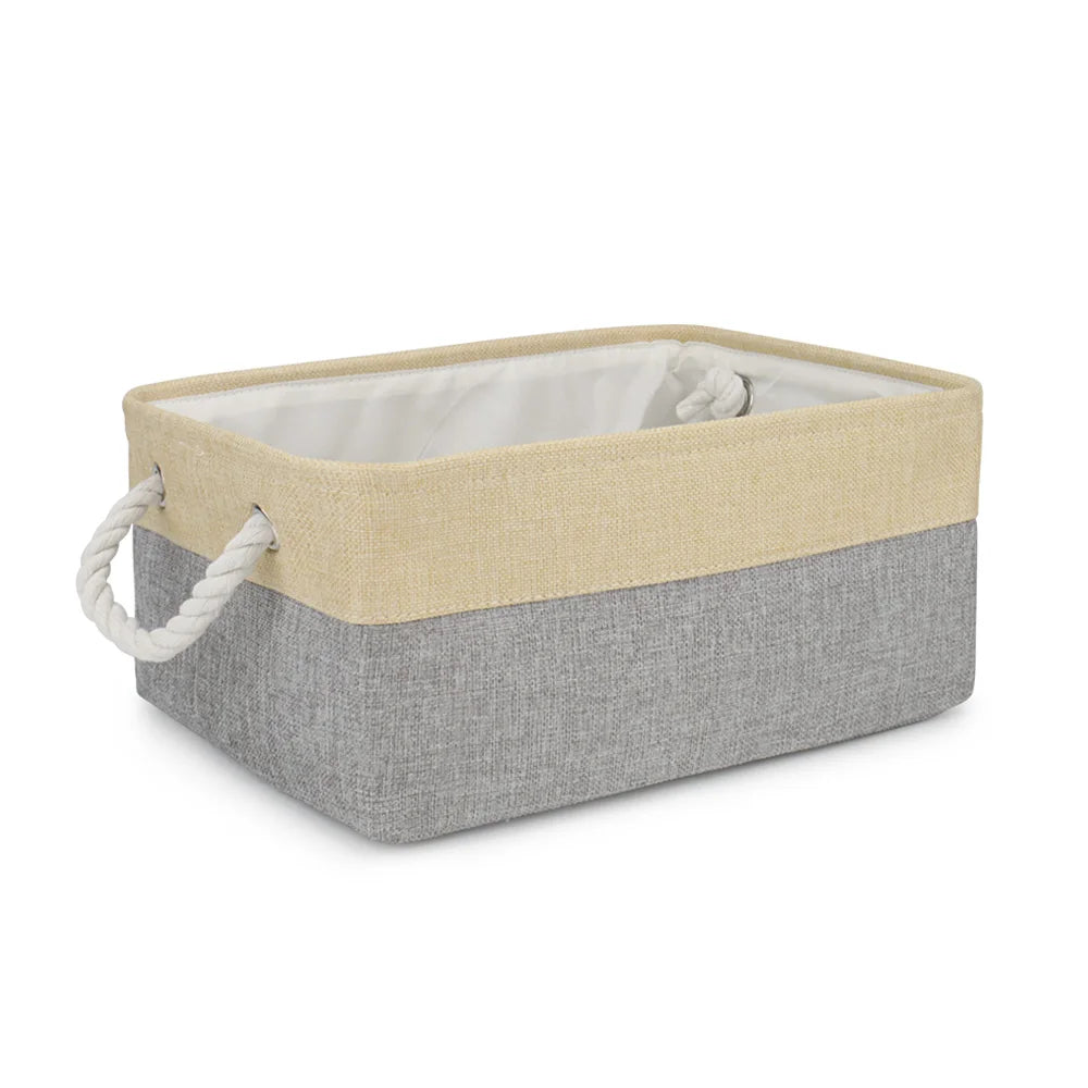 Haustier Aufbewahrungskorb – Spielzeug Organizer für Hunde und Katzen | Box für Leinen, Halsbänder, Kleidung und Zubehör