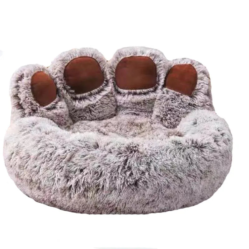 Fluffy Winter Hundebett – Weiches Warmes Haustier Sofa & Korb | Kuschelige Hundematte für Kleine & Große Hunde & Katzen