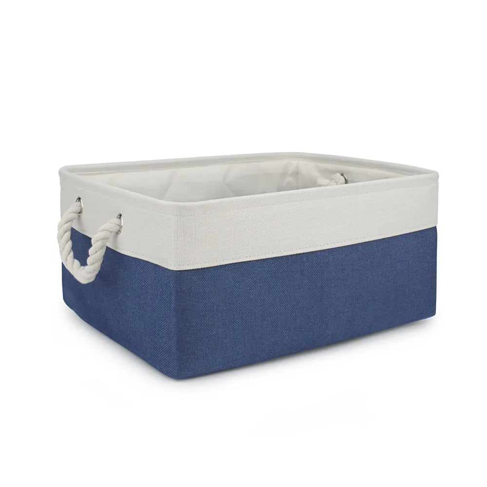 Haustier Aufbewahrungskorb – Spielzeug Organizer für Hunde und Katzen | Box für Leinen, Halsbänder, Kleidung und Zubehör