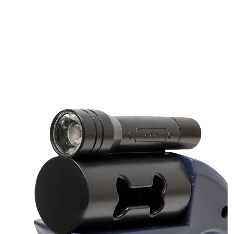 Doppel-Kopf Rollleine für Hunde mit LED-Licht & Kotbeutelhalter | Anti-Verhedderungs-Design für Zwei Haustiere | Starke, Verstellbare Leine