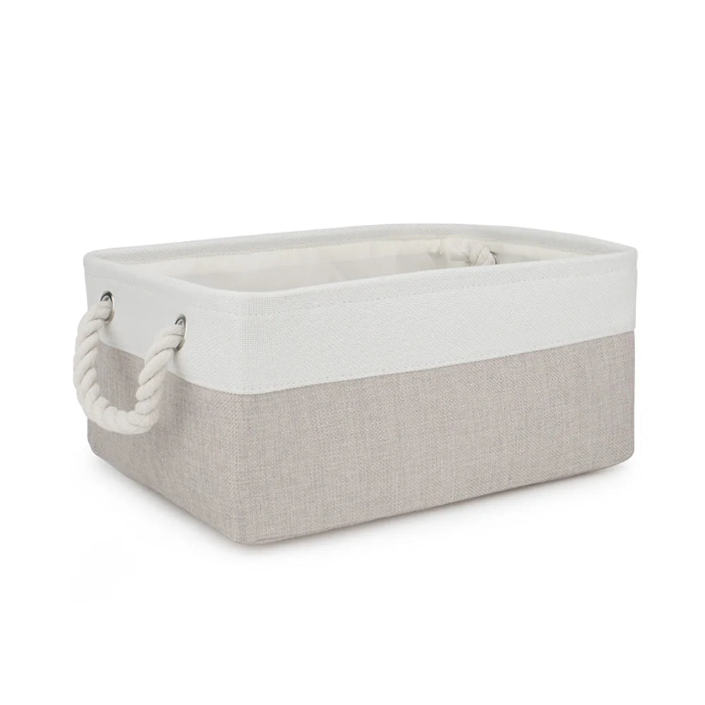 Haustier Aufbewahrungskorb – Spielzeug Organizer für Hunde und Katzen | Box für Leinen, Halsbänder, Kleidung und Zubehör