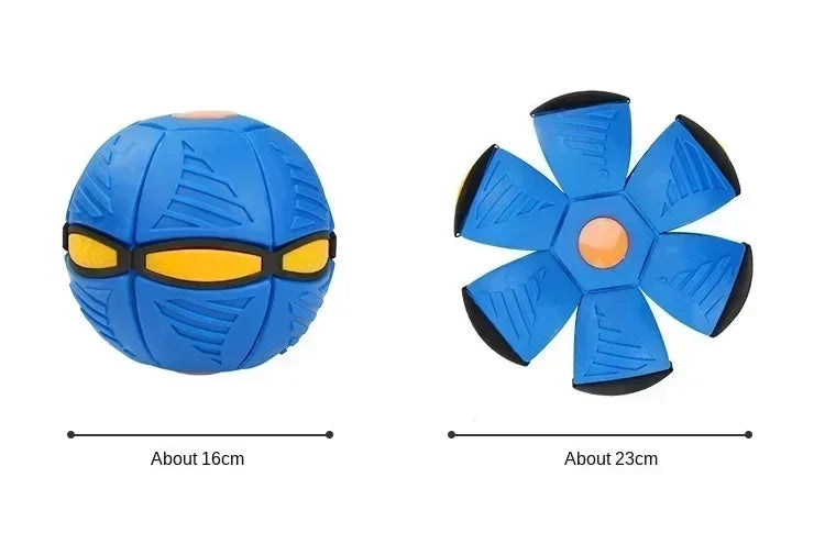 Fliegende Untertassen Kugel – Outdoor Magic Deformations UFO Spielzeug für Jungen und Mädchen | Ball- und Disc-Spielzeug Ohne LED