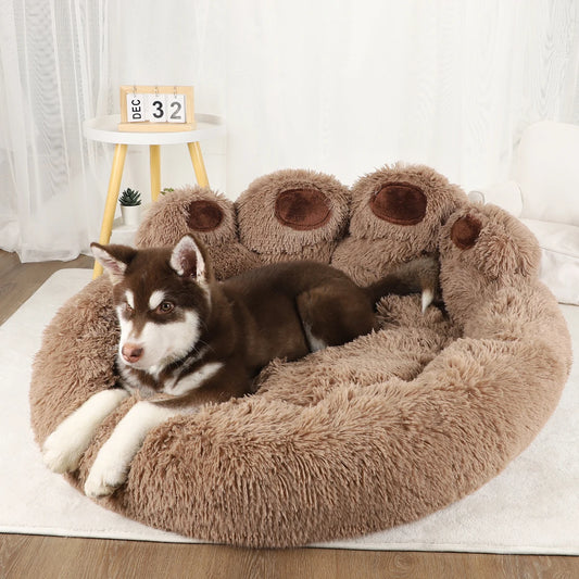 Fluffy Winter Hundebett – Weiches Warmes Haustier Sofa & Korb | Kuschelige Hundematte für Kleine & Große Hunde & Katzen